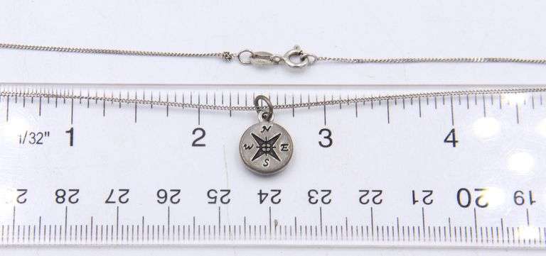 Group Lot of 6 Vintage 925 Sterling Silver Necklaces
