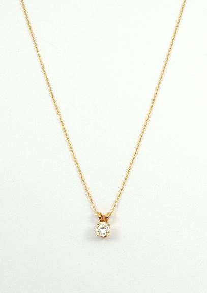 In Demand 1/4 Ct. Diamond Pendant