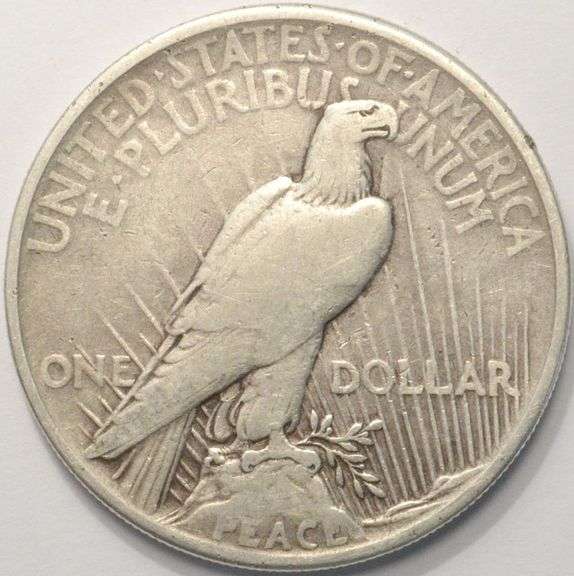 1921 High Relief Peace Silver Dollar