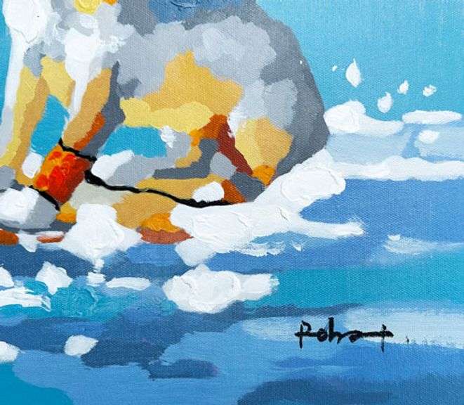 UNIQUE AND BEAUTIFUL PAINTING ON CANVAS