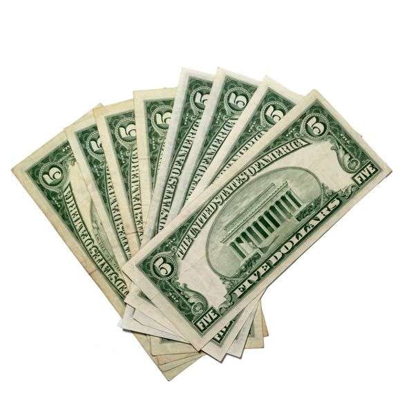 $10 1929 Series 1 st National Bank of Atlanta Brown Seal National Currency Note