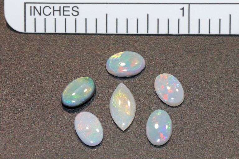 Lightning Ridge Opal - Lot of 6