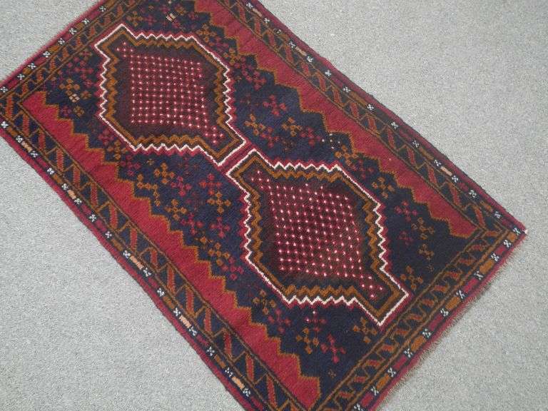 Handmade Persian Balouch 2.8x4.5