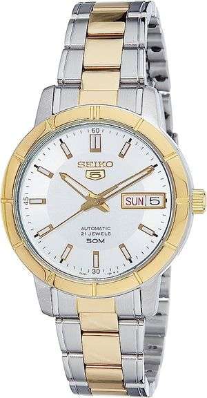 Seiko Silver Dial Automatic, New In Box.