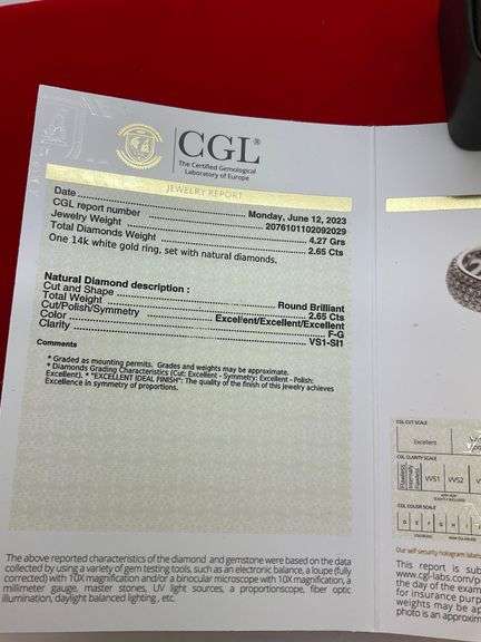 CERTIFIED 14K WHITE GOLD AND DIAMOND ETERNITY BAND