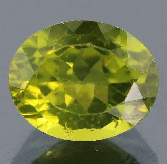 Gorgeous 3.38ct asparagus green Peridot