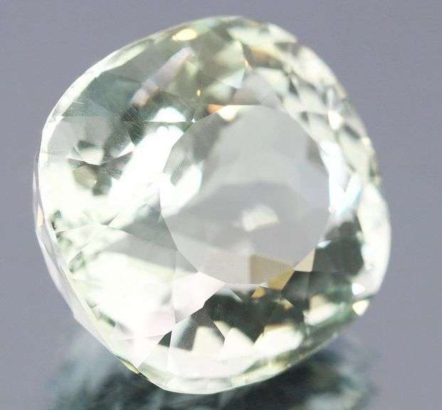 Commanding 37.97ct VS green Orthoclase Feldspar