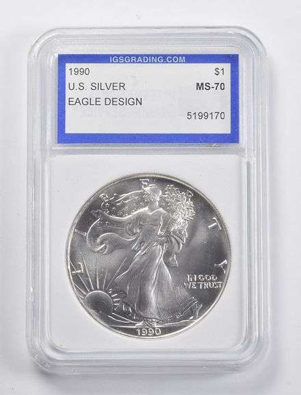 1990 American Silver Eagle