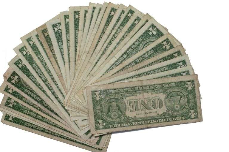 8 Various 1935 &22 Various 1957 Series $1 Silver Certificates