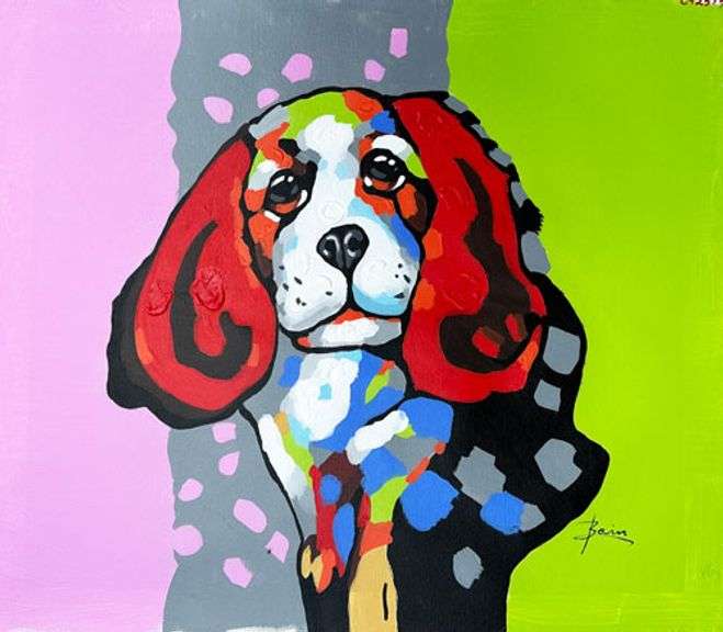 UNIQUE AND BEAUTIFUL PAINTING ON CANVAS