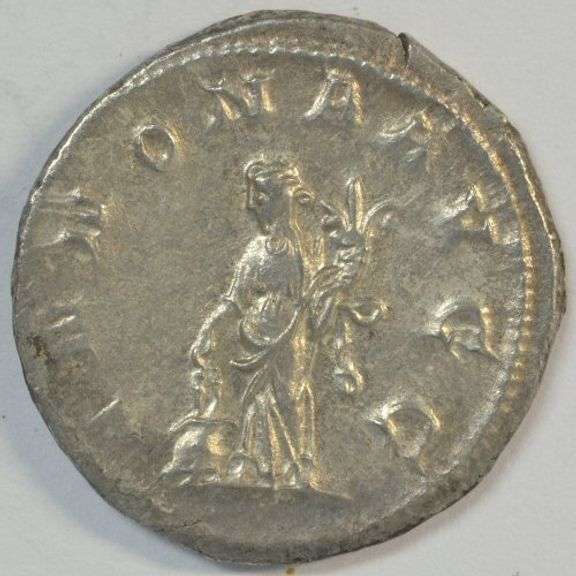 Great near Mint Philip I Roman Silver Piece, 244-249 AD