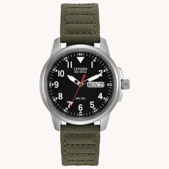 Citizen Black Dial Eco-Drive, New In Box.