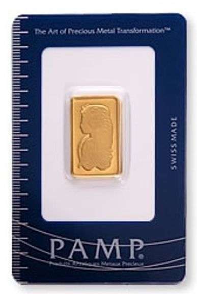 PAMP Suisse 10 Gram Gold Bar