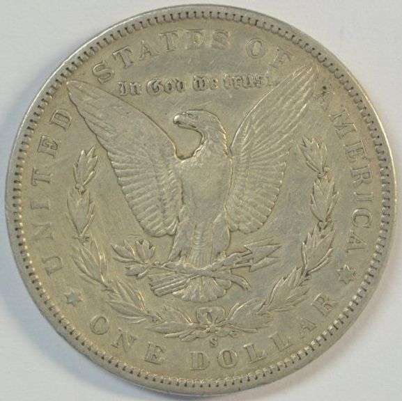 Very scarce high grade 1896-S Morgan Silver Dollar