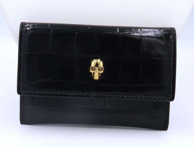 Alexander Mcqueen Skull Envelope Cardholder