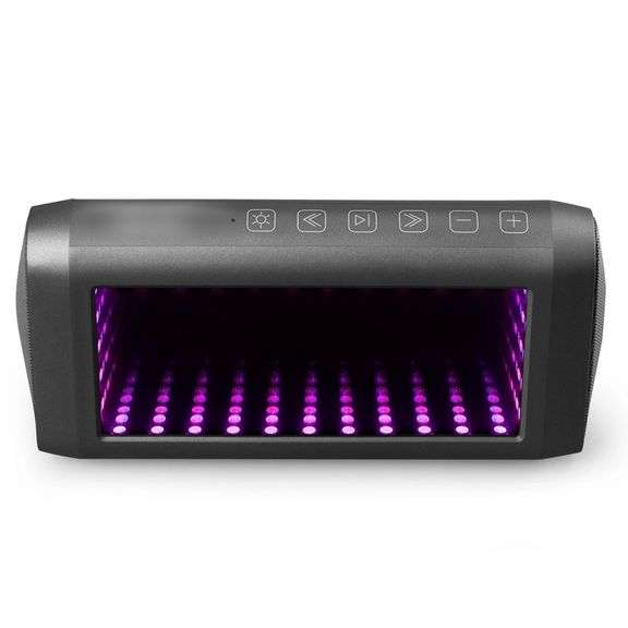 3D LED Mirror Bluetooth Speaker Light Outdoor