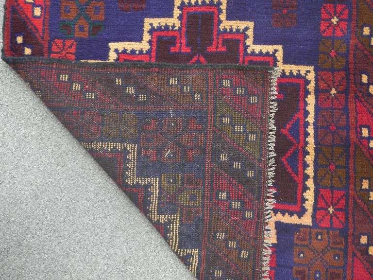 Handmade Persian Balouch 2.10x4.7
