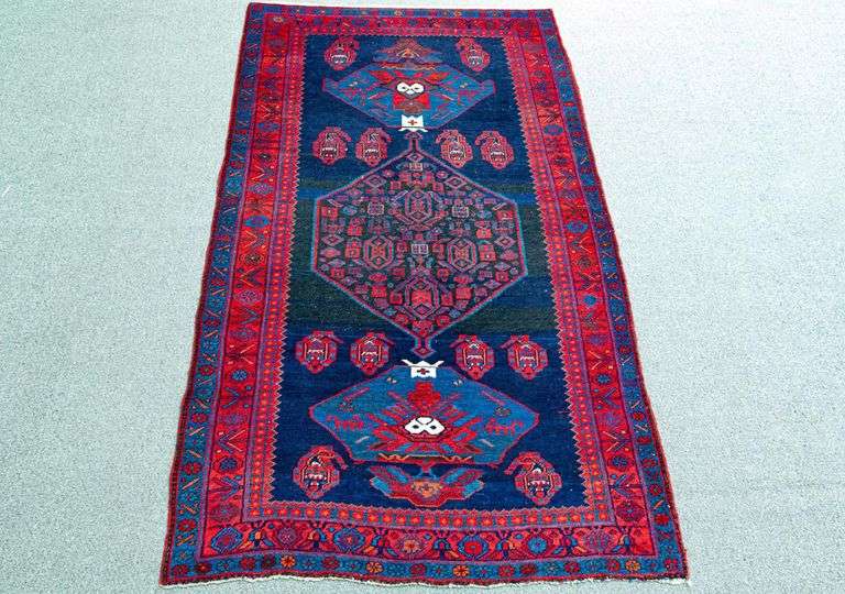 Handmade Persian Bakhtiari 4.8x7.8