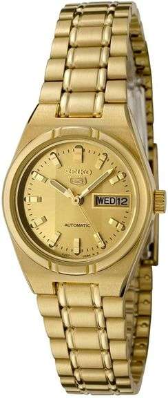 Seiko Gold Dial Automatic, New In Box.