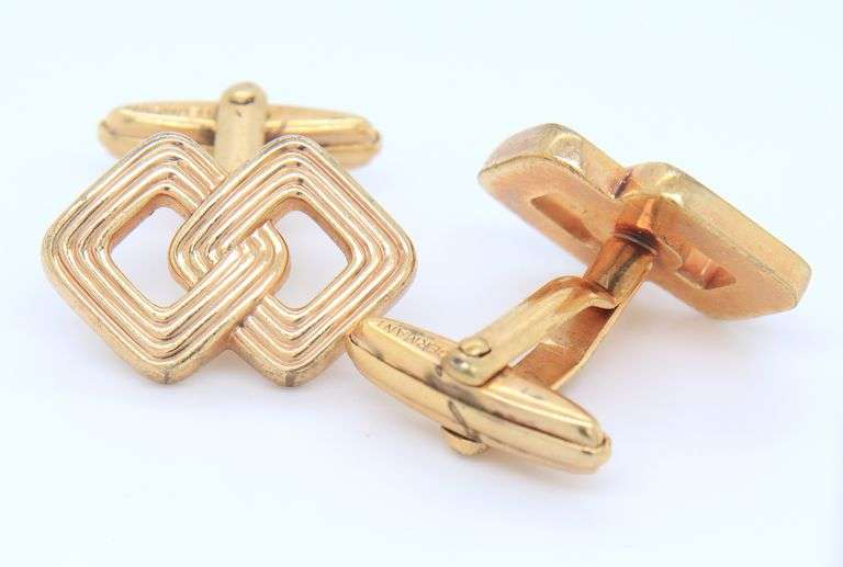 Dior Goldtone Cufflinks