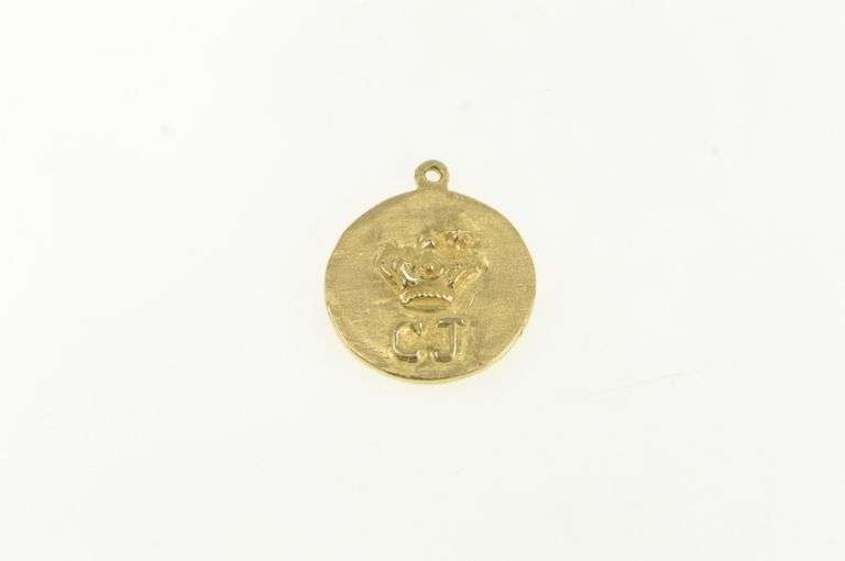 14K Yellow Gold Frederick City Maryland Clustered Spires Charm/Pendant