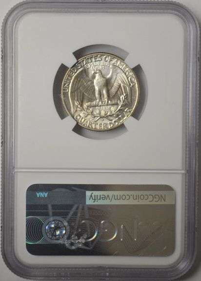 1951-D Washington Quarter NGC MS66