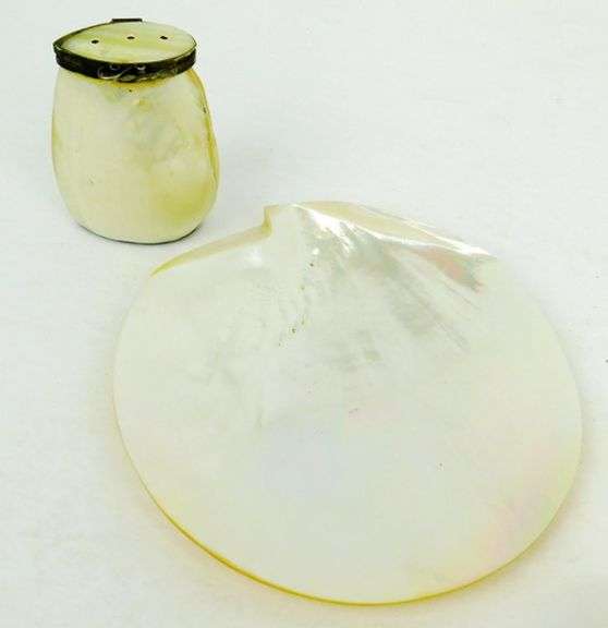 Mother Of Pearl Caviar Set & Shaker