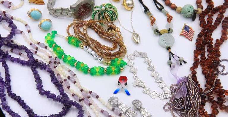 Group Lot of Estate Costume Jewelry
