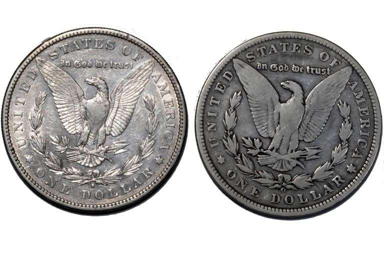 1890 O&S Morgan From A Near Full Set of Morgans