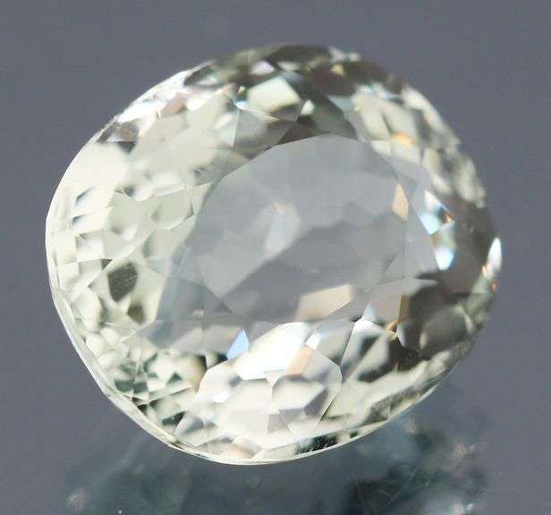 Collectors! 13.42ct unheated pale green Orthoclase