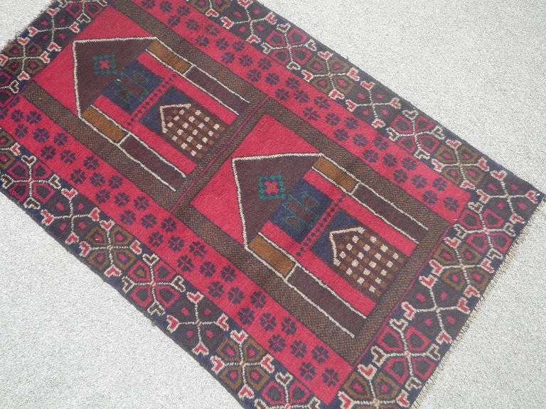 Handmade Persian Balouch 2.10x4.10