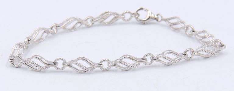 Group Lot of 12 Vintage 925 Sterling Silver Bracelets