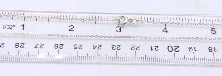 Vintage Italian Sterling Silver Chain Lot