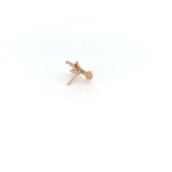 10K Yellow Gold Black Hills Gold Guardian Angel Lapel Pin/Brooch