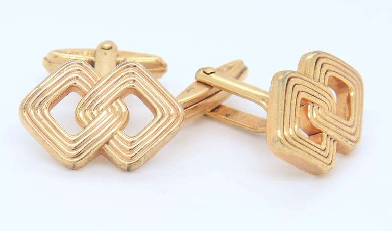 Dior Goldtone Cufflinks