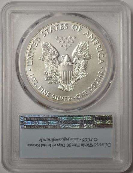 2016 American Silver Eagle PCGS MS68 FirstStrike