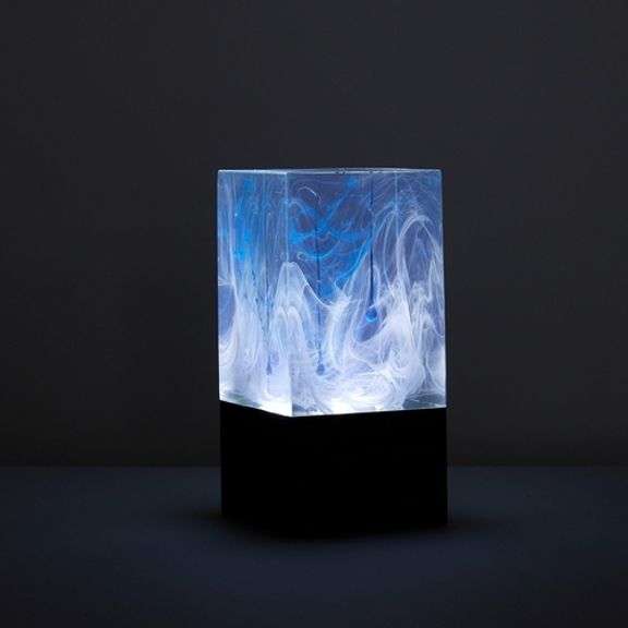 Solar Resin Table Decor