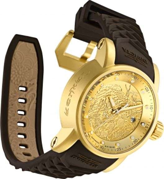 Invicta Golden Dragon Dial Automatic, New In Box.