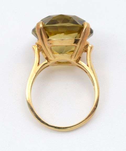 Bold Smokey Quartz Ring