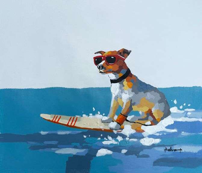 UNIQUE AND BEAUTIFUL PAINTING ON CANVAS