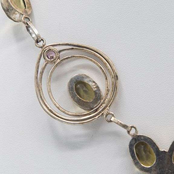 Captivating 42.85 Ct Lemon Citrine Necklace.