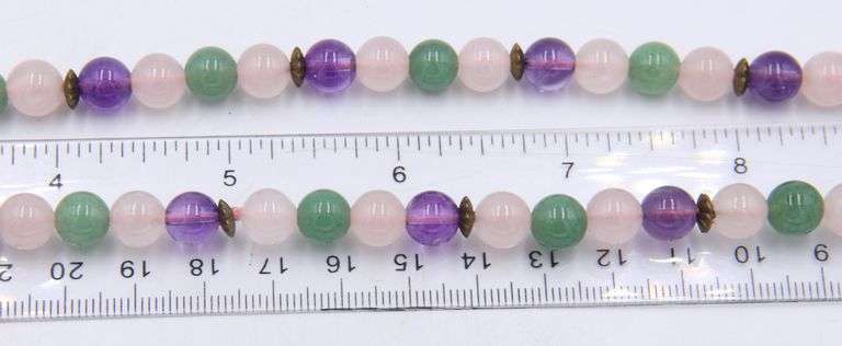 Multi Color Jade Necklace