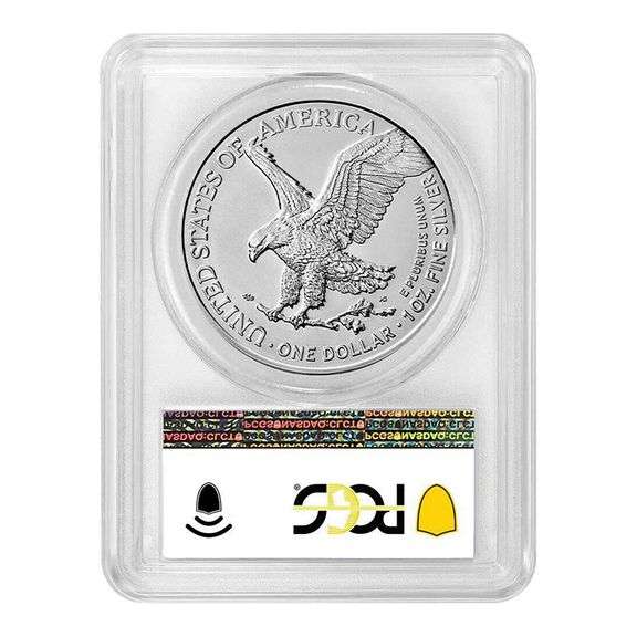 CERTIFIED UNCIRCULATED SILVER EAGLE 2023 MS70 PCGS FIRST STRIKE