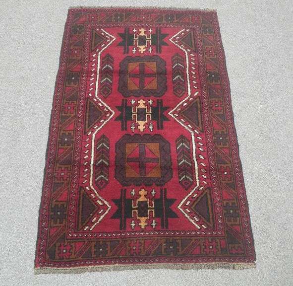 Handmade Persian Balouch 2.10x4.5