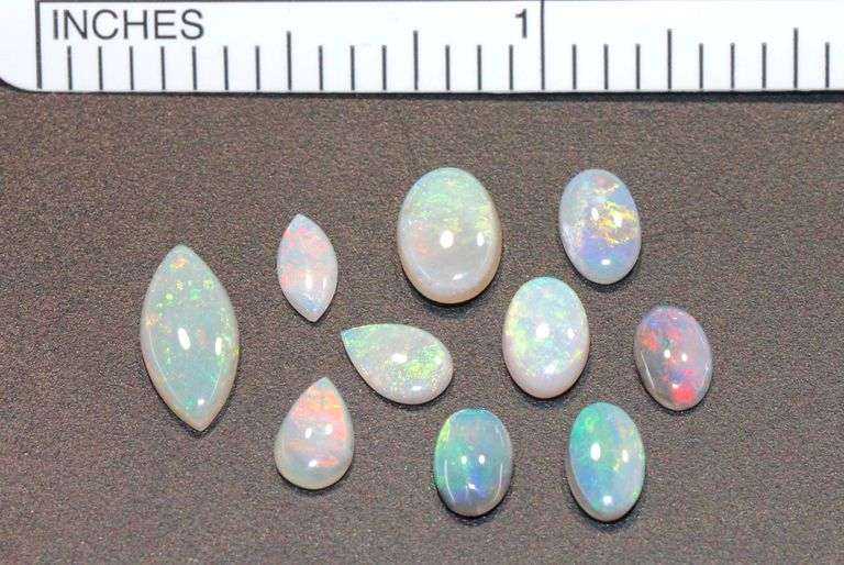 Flashy Lightning Ridge Opals - Lot of 10