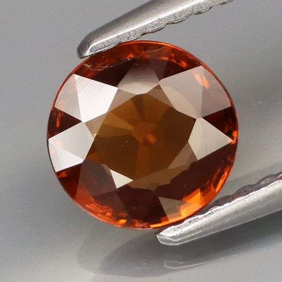 Top luster 1.21ct natural Imperial Zircon solitaire