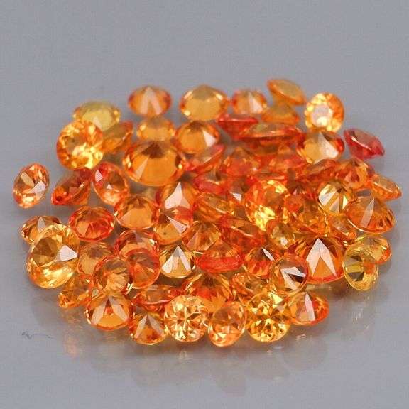 Superb 3.83ct diamond cut Songean Sapphire set