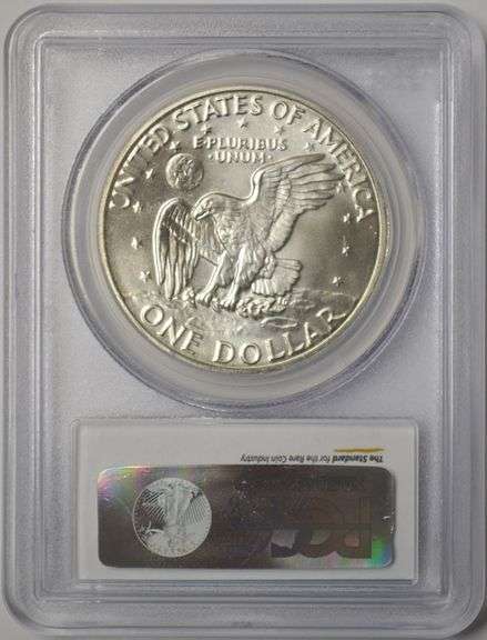 1972-S Eisenhower Silver Dollar PCGS MS66