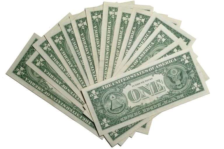 16 Near Unc +/- Including a Star Various 1957 $1 Silver Certificates