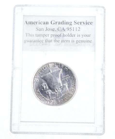 MS66 FBL 1963 Franklin Half Dollar - Graded AGS